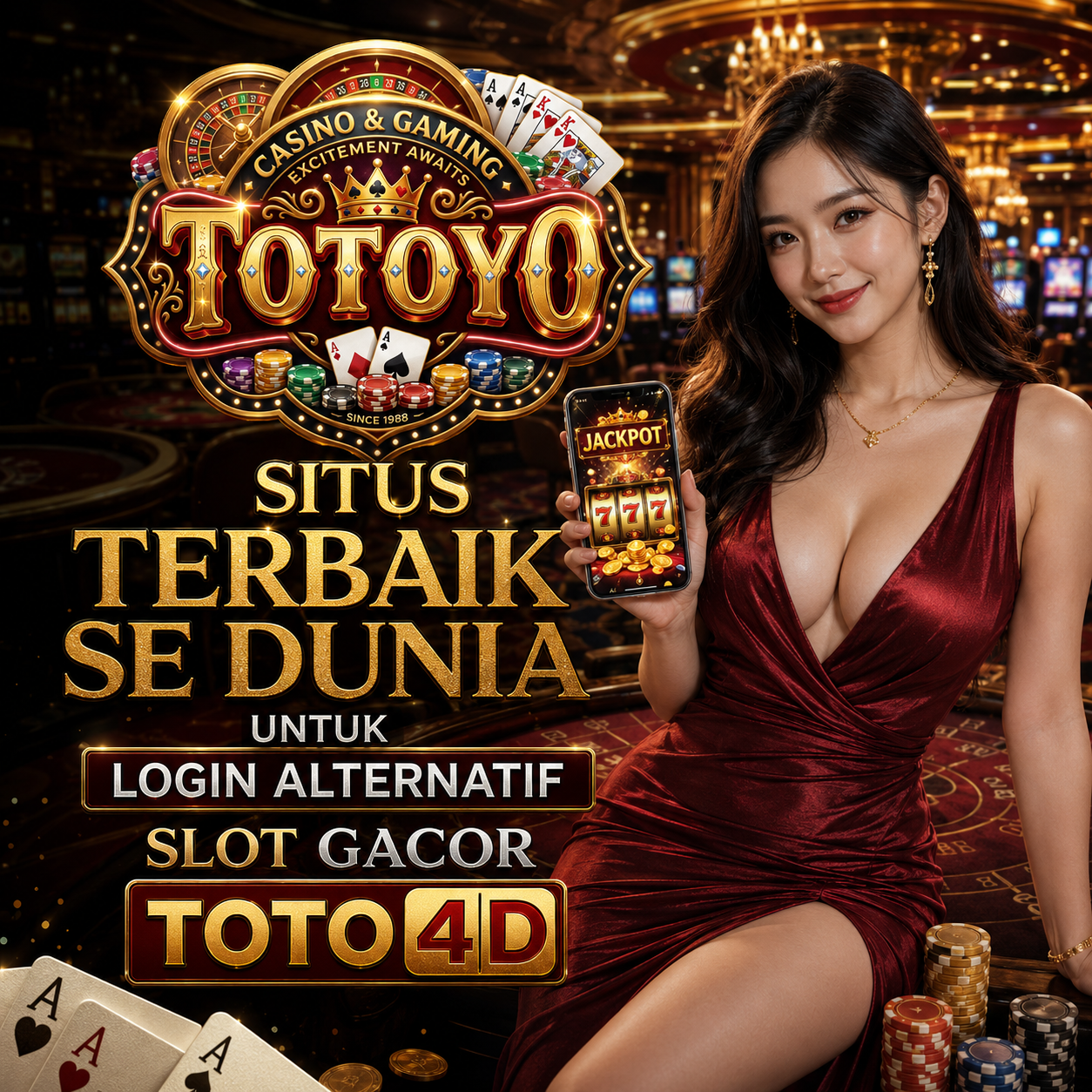 TOTOYO Situs Terbaik Se Dunia untuk Login Alternatif Slot Gacor TOTO4D